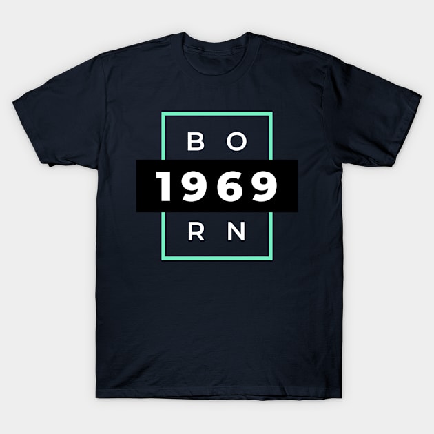 Born 1969 T-Shirt by divawaddle